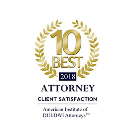10 best client satisfaction  American institut of DUI/DWI attron